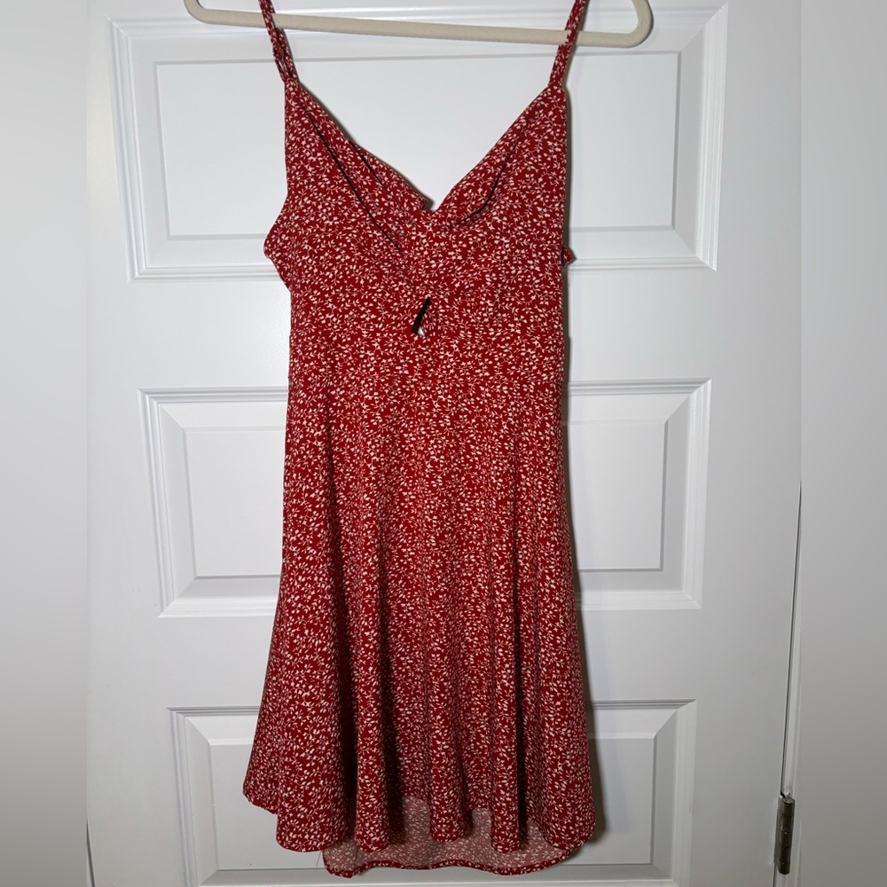 red floral sundress size L